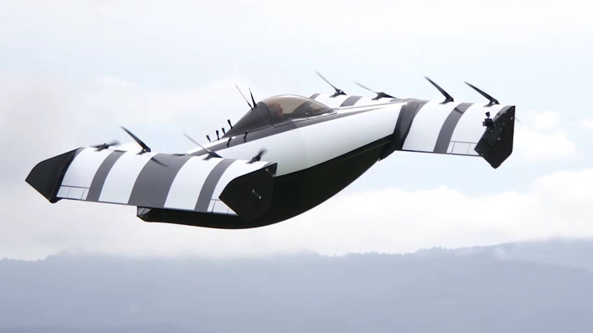 Realizing Dream Future Flying Car-Opener BlackFly.